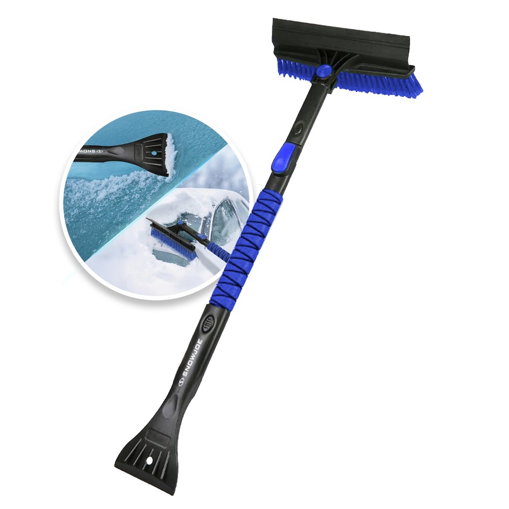 Snow Joe 45" Multi-Purpose Ice Scraper and Extendable Snow Brush (Open Box)