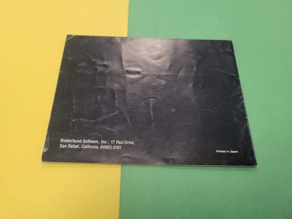 Lode Runner Nintendo NES Manual Instruction Booklet Authentic