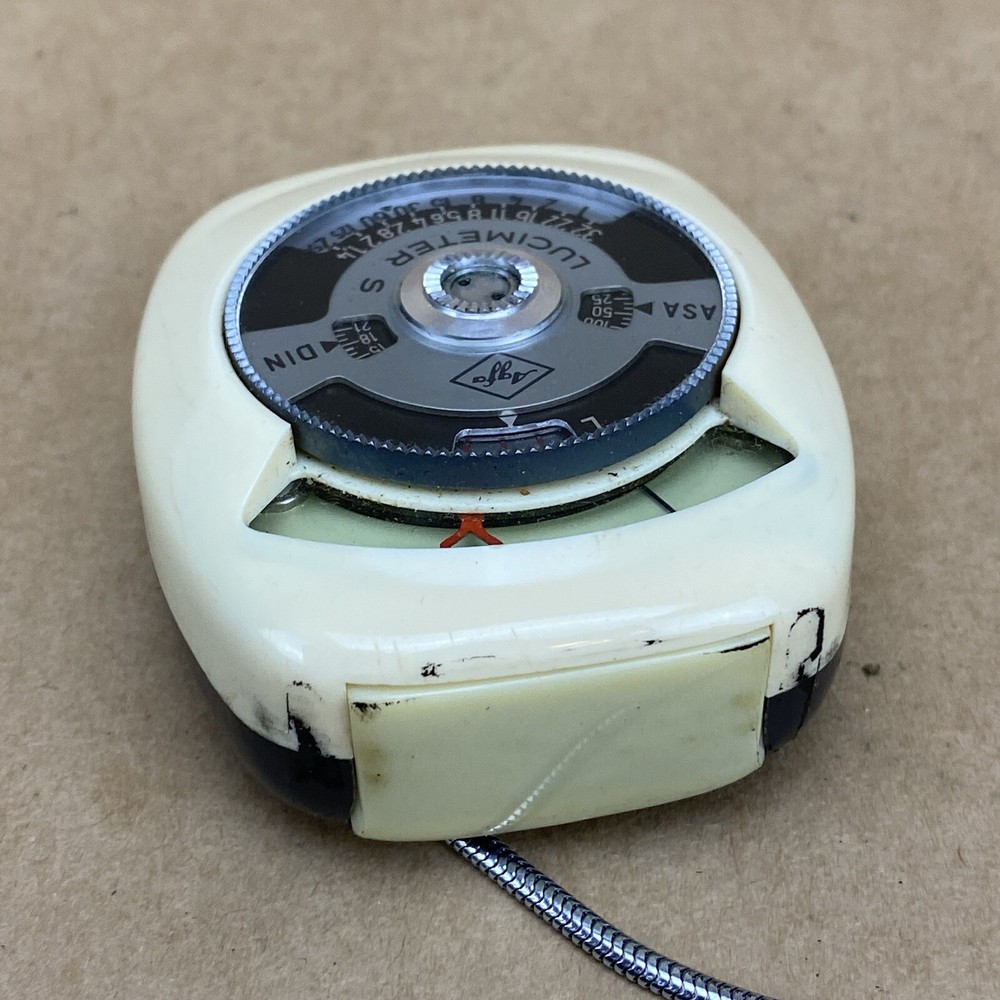 Agfa Lucimeter S Vintage Light Meter - WORKS