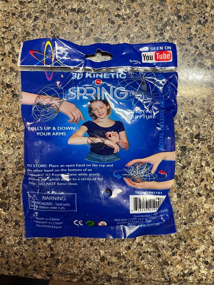 3D Kinetic Interactive Spring for Learning
