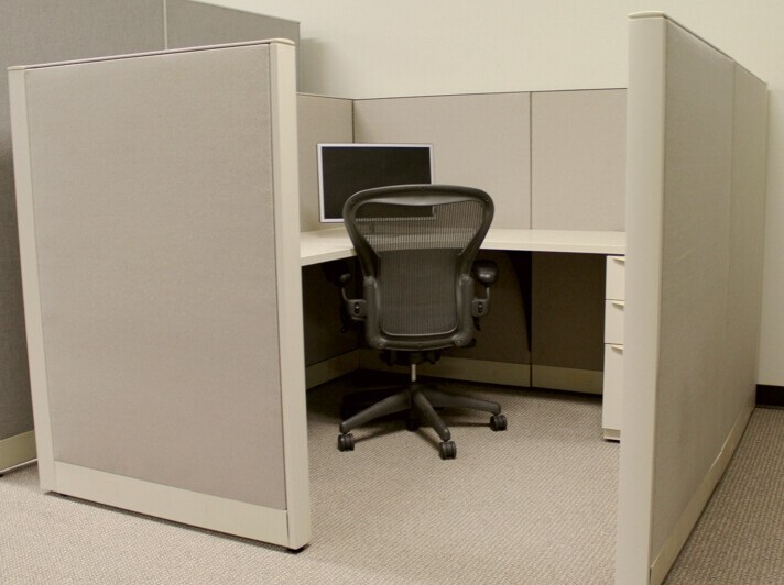 Haworth Premise 6x6 Preowned Cubicles