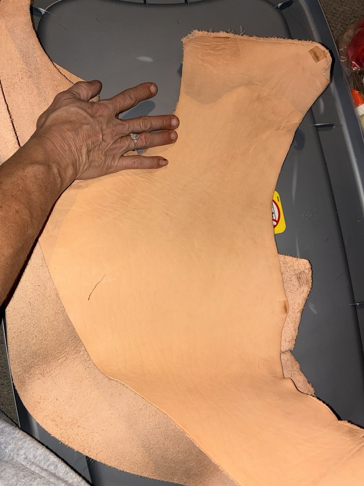 Large Real Suede Leather Hide