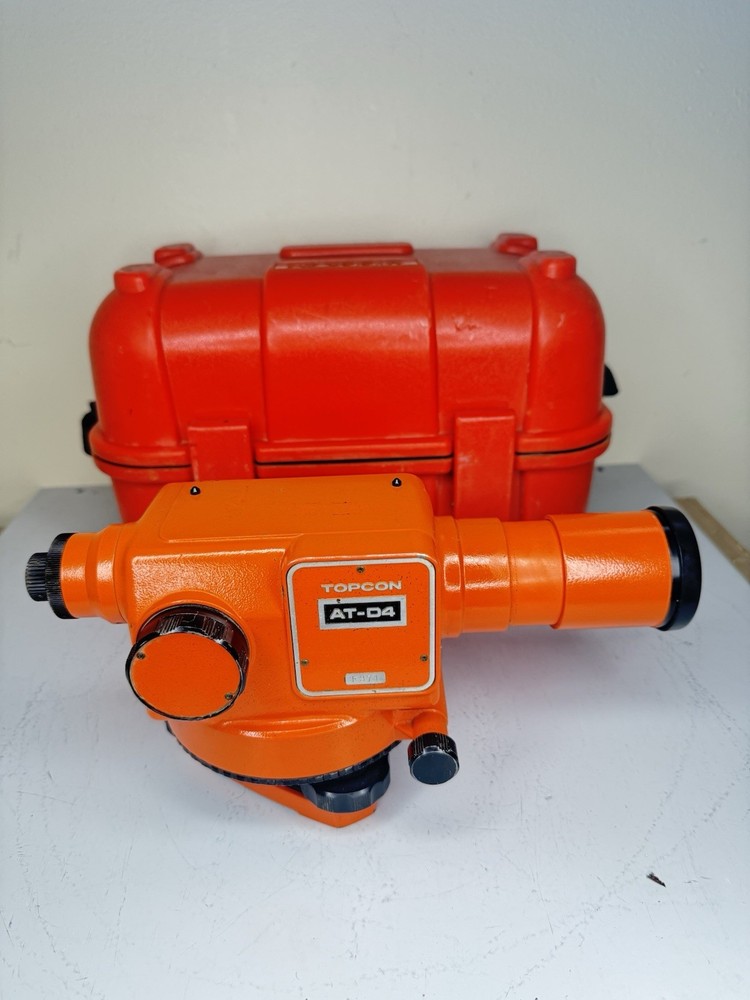 Topcon Automatic Level Model AT-D4 In Hard Case.