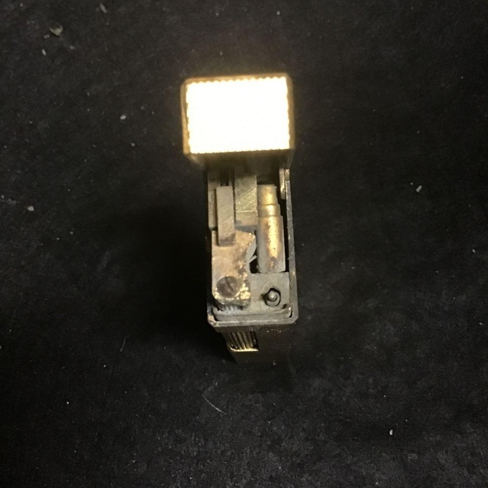 Overhauled Dunhill Rollagas lighter Gold without box