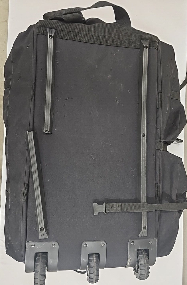 Salty GCS 3-Wheels Rolling Deployment Bag 32" Black #2