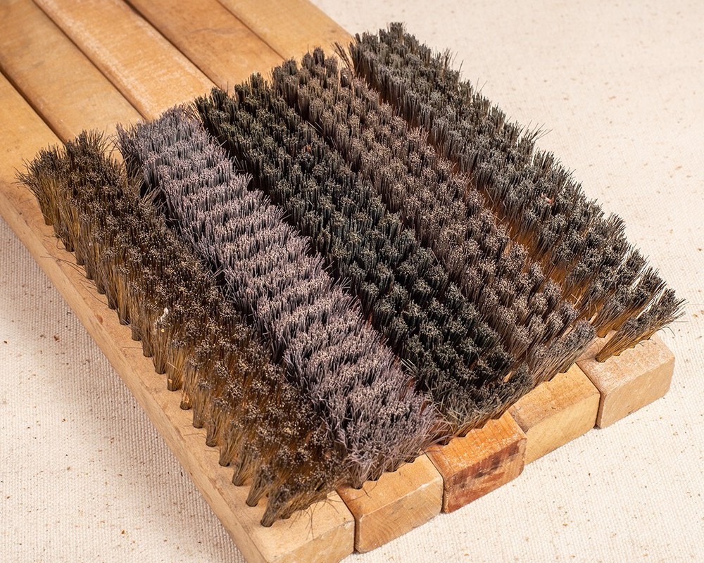 Single Brass Bristle Brush 1" x 6" x13"