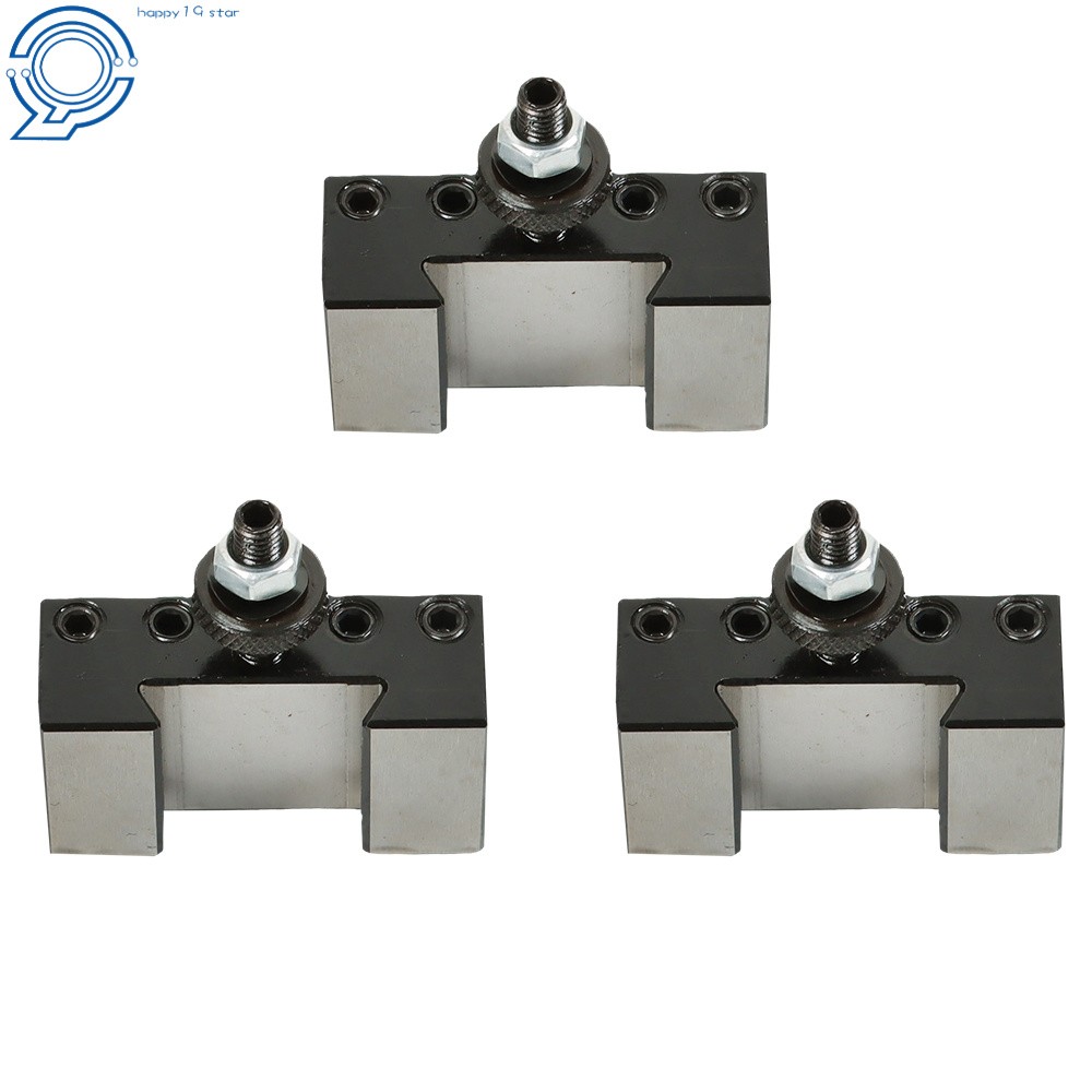 3 pack Quick Change Turning & Facing Lathe Tool Post Holder 250-001 OXA #1