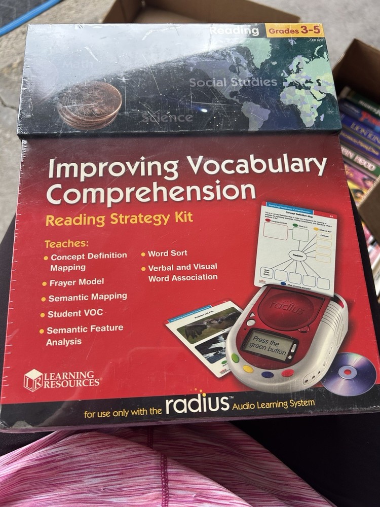 Learning Resources Radius System – 2 Machines + 15 Reading & ESL Sets
