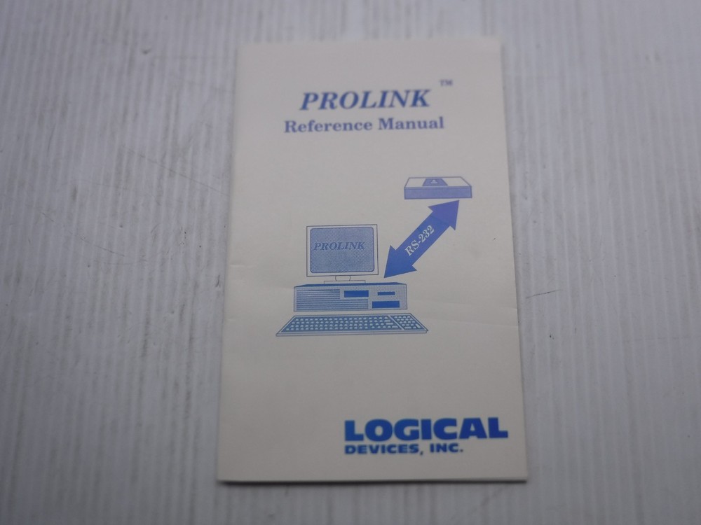Prolink RS-232 Reference Manual 91-10050-5