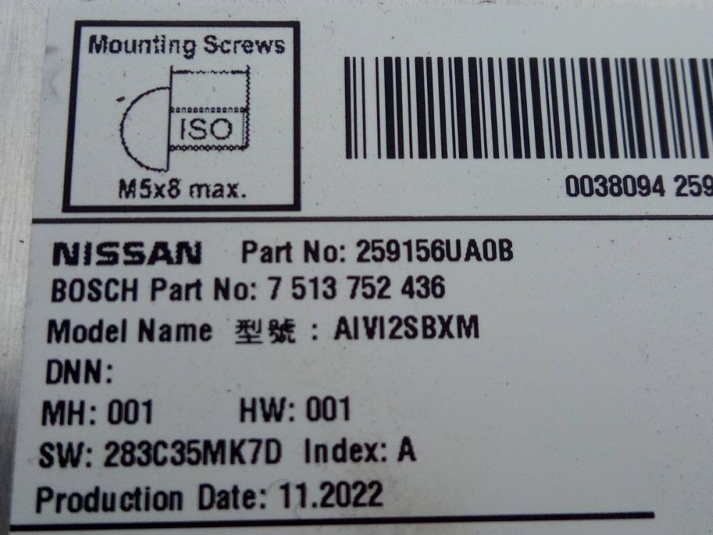 Radio/GPS system, this code not available. For Fo