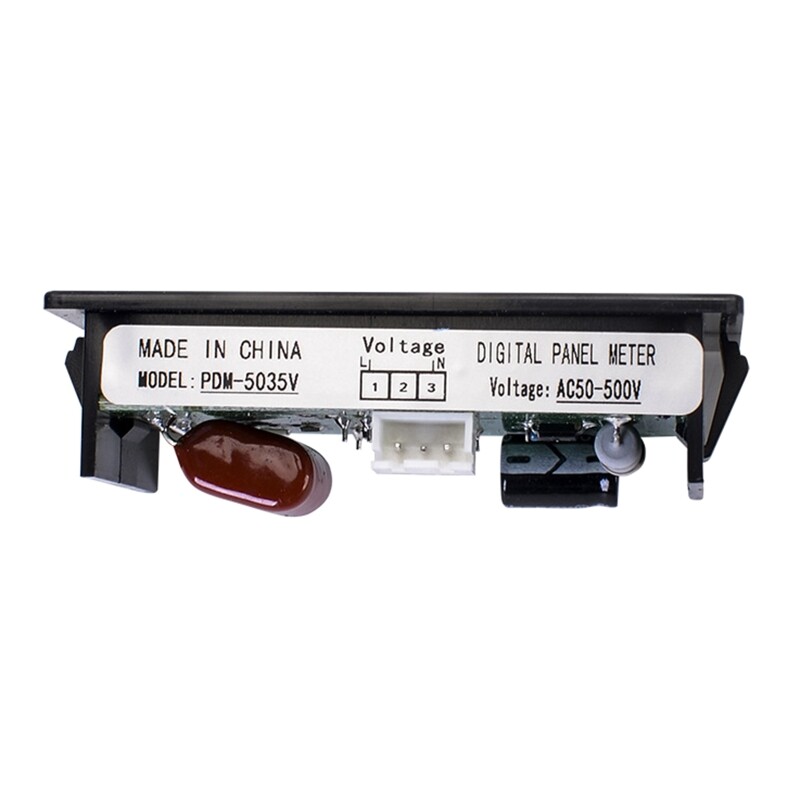 Accurate Voltmeter Frequency Meter Testing Digital AC Monitor Gauge Panel Ammete