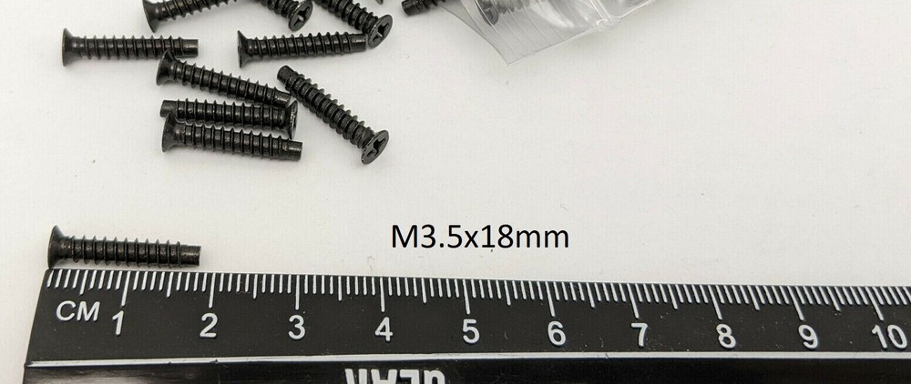 72-Pack: Assorted Size PC CPU Cooling Fan on Heatsink Installation Screws Kit