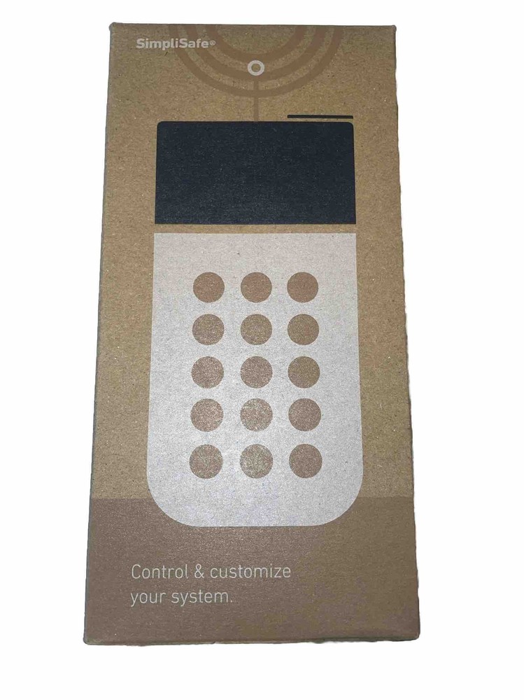 Simplisafe Keypad KP3W White NEW OPEN BOX