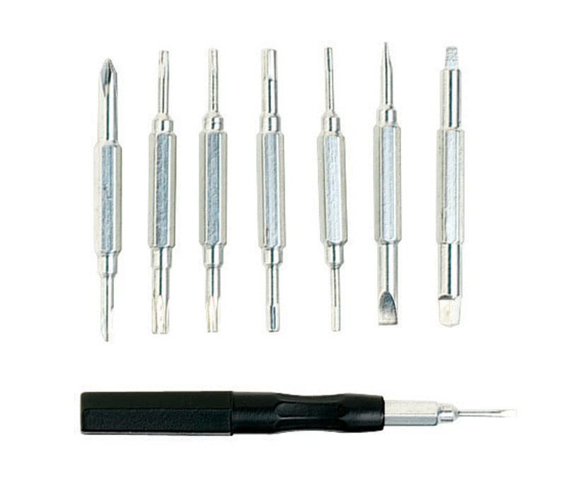 General Tools Extended Drive #751016 Screwdriver Set, 16-Piece,Silver