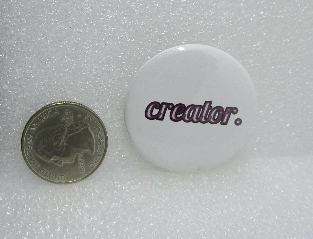 Creator Button Pin