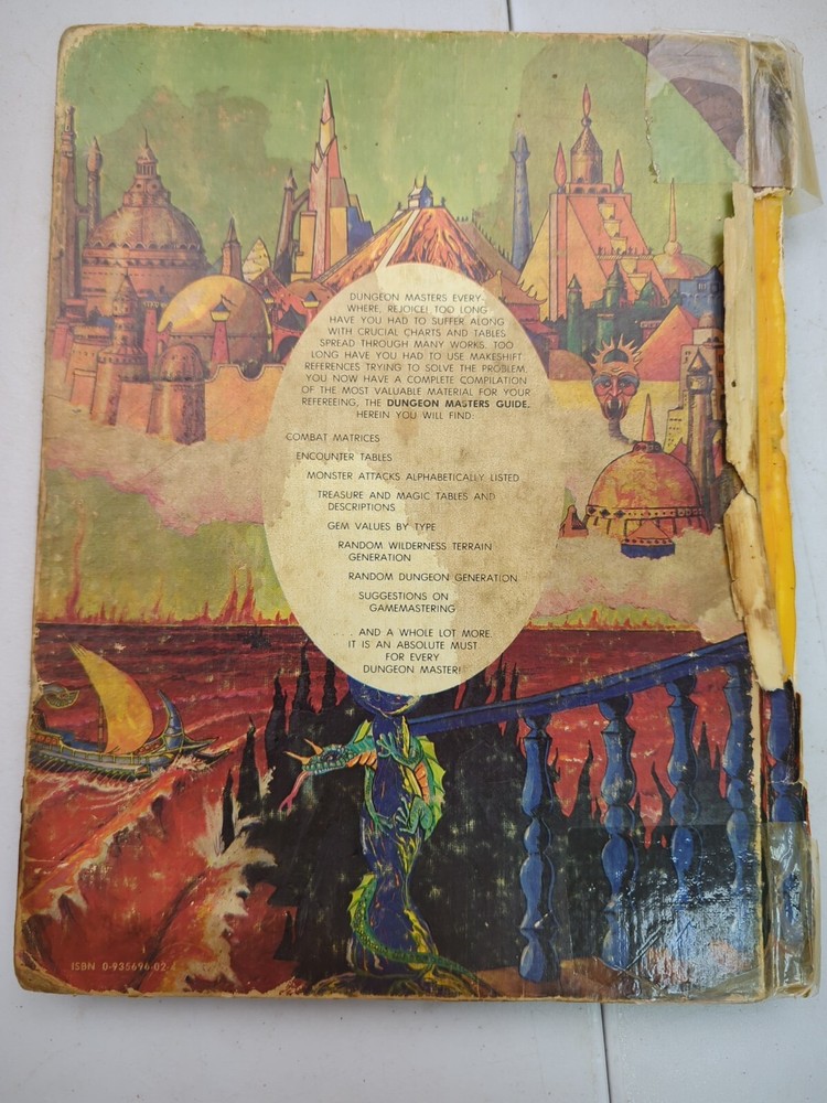 Dungeon Masters Guide First - AD&D (Revised Edition December 1979). Rare
