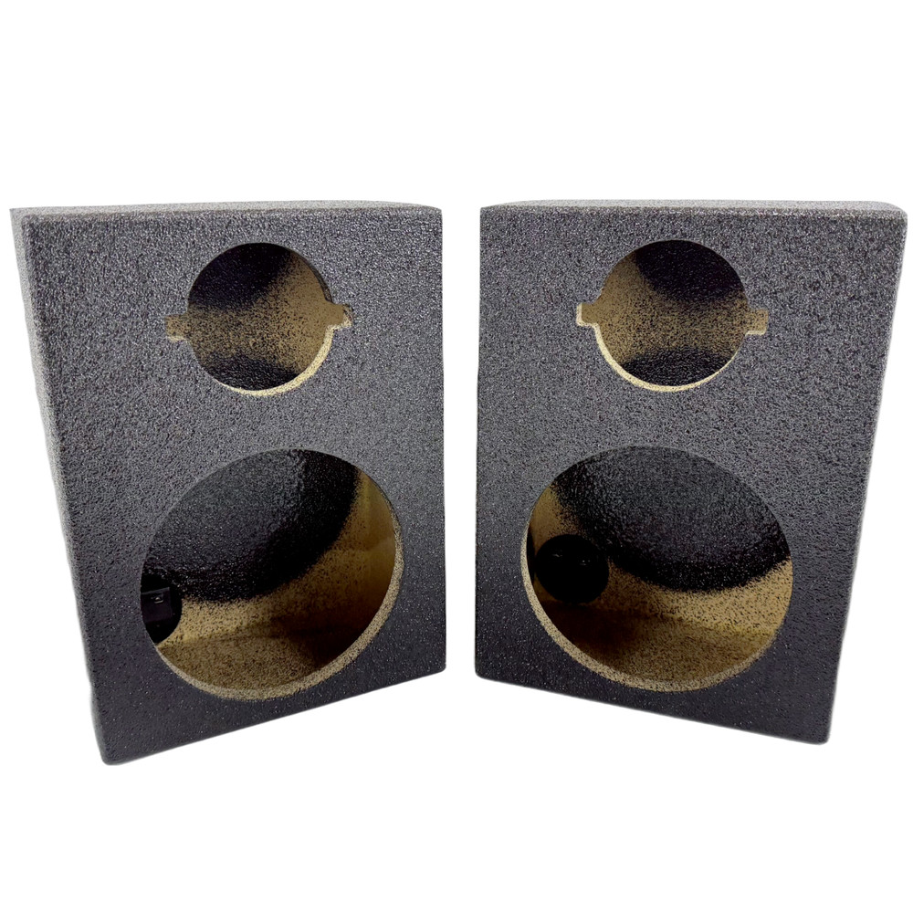 Universal Speaker Panel 1x6.5 1XTweter (PAIR) Speaker Pod Enclosure Box