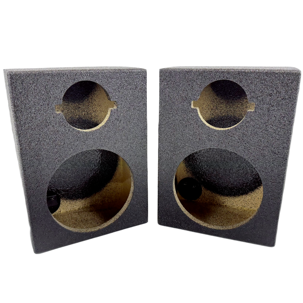 Universal Speaker Panel 1x6.5 1XTweter (PAIR) Speaker Pod Enclosure Box