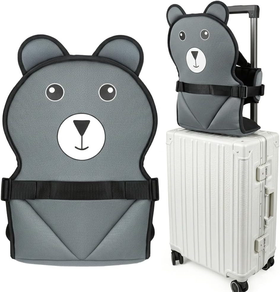Travel Suitcase Resting Pad - Portable Luggage Accessory, Foldable Transit Cushi