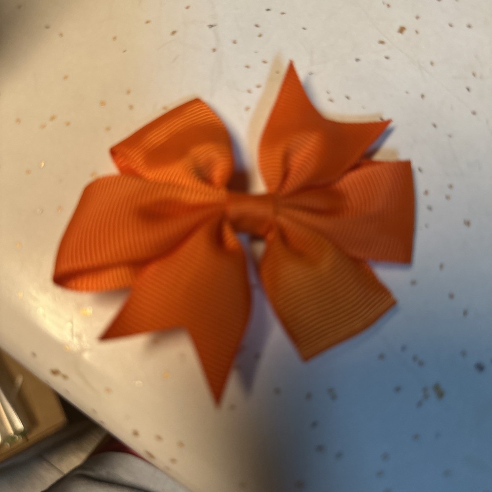 10 Multicolor Clip Bows NEW!!