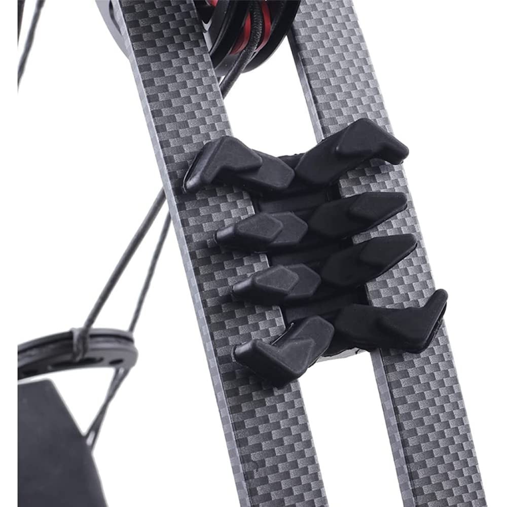 SOPOGER Bow Limb Dampeners for Compound Crossbow Black