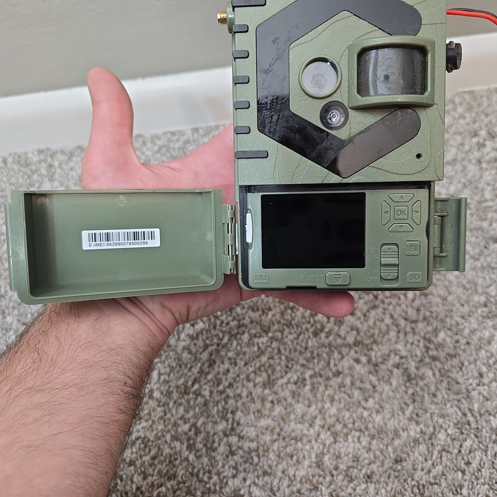 Covert Interceptor Pro Wireless Cellular 20MP Game Trail Camera Untested As Is