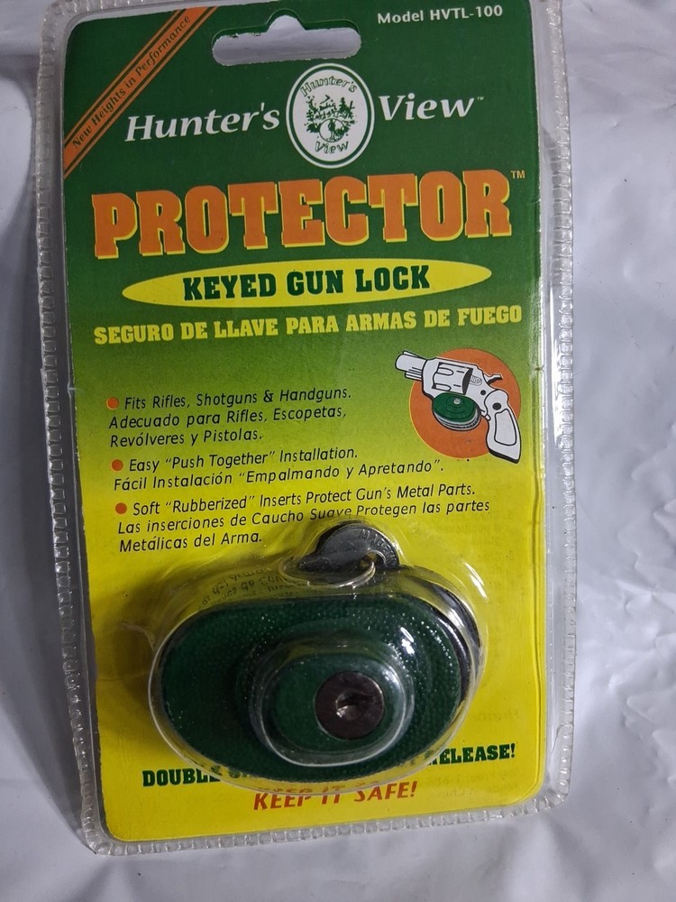 Gun Lock Keyed Hunters View Protector Model HVTL-100