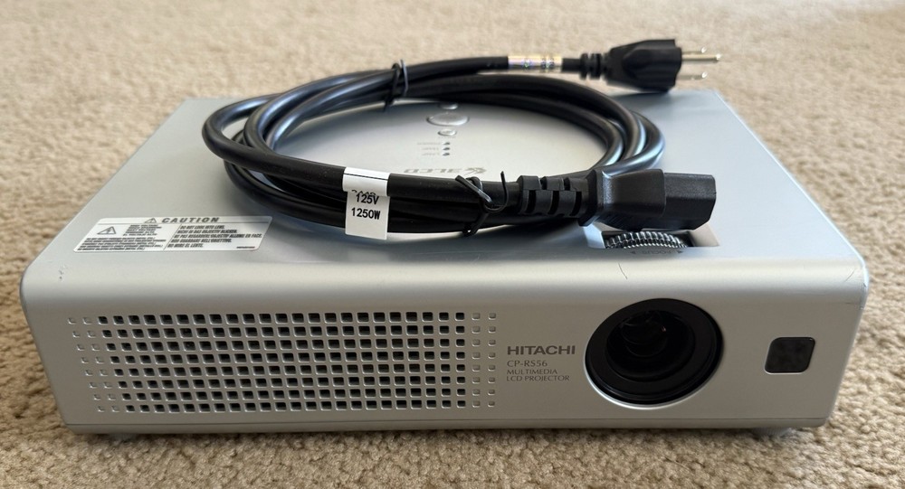 Hitachi CP-RS56 Multimedia 3LCD SVGA Projector (Please Read Description)