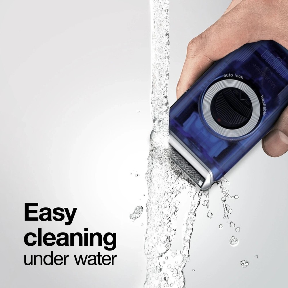 Braun M60b Mobile Battery Powered Electric Shaver for Men
