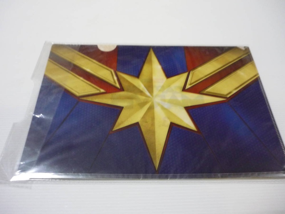 CaptaMarvel Advance Clear File 2018 Tokyo Comic CMarvel Comics