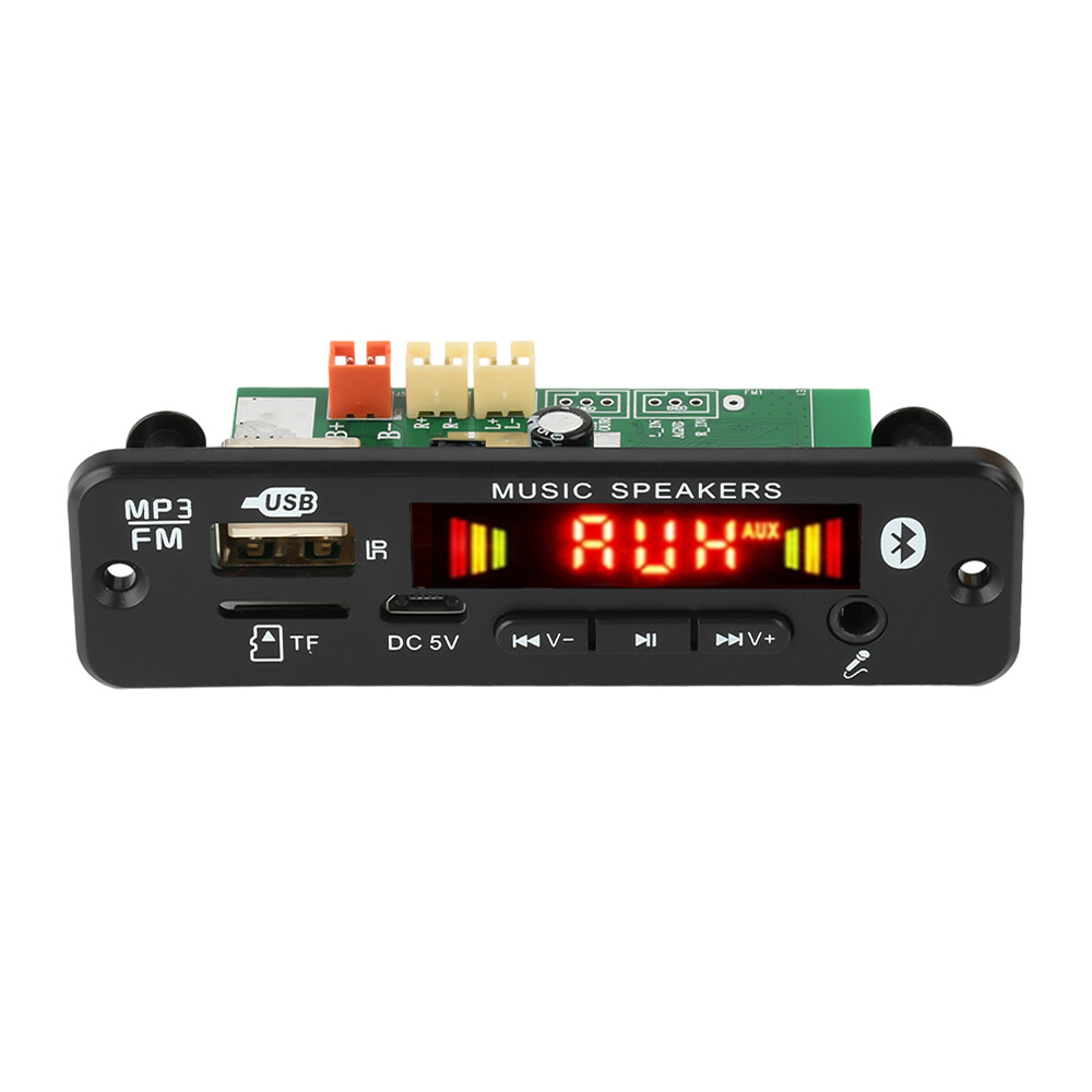 2*20W Amplifier Stereo DIY MP3 Decoder Board Bluetooth 5.0 Car FM Radio Module