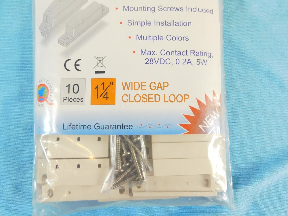 Aleph DC-2541WG Surface Mount Magnetic Contacts - 10 Pack