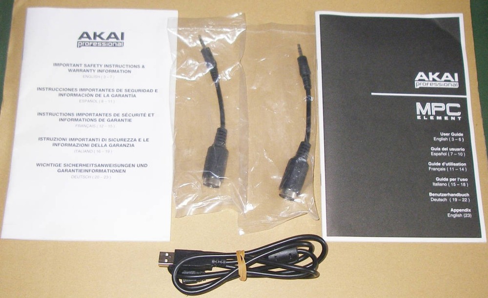 Akai MPC Element DJ Sampler Pro Midi Control Pad