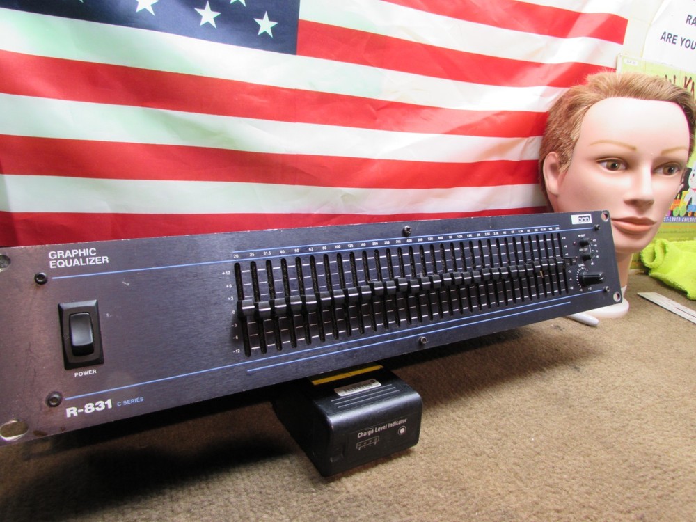 ESTATE* VINTAGE DOD R-831 EQUALIZER RACK MOUNT ~SEE VIDEO