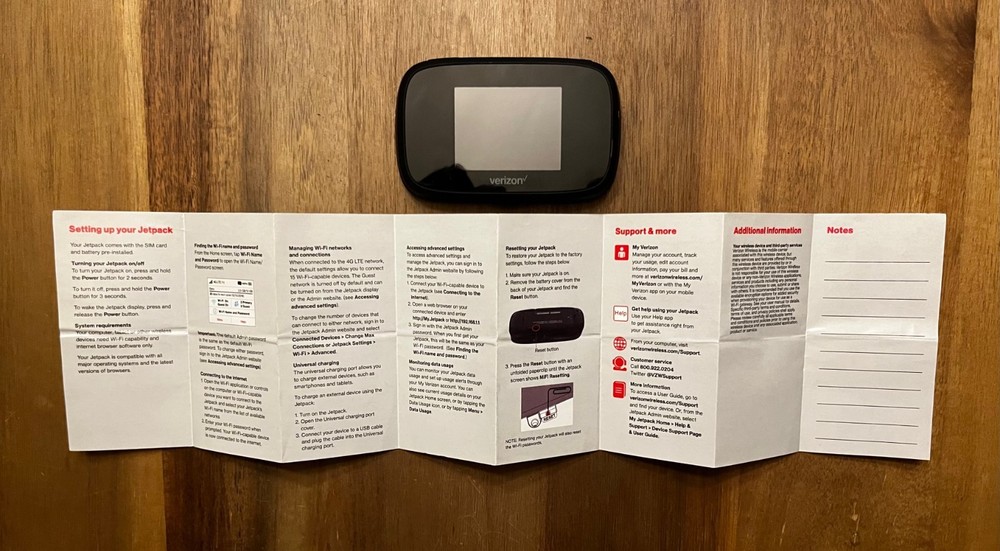 Verizon Jetpack MiFi 7730L