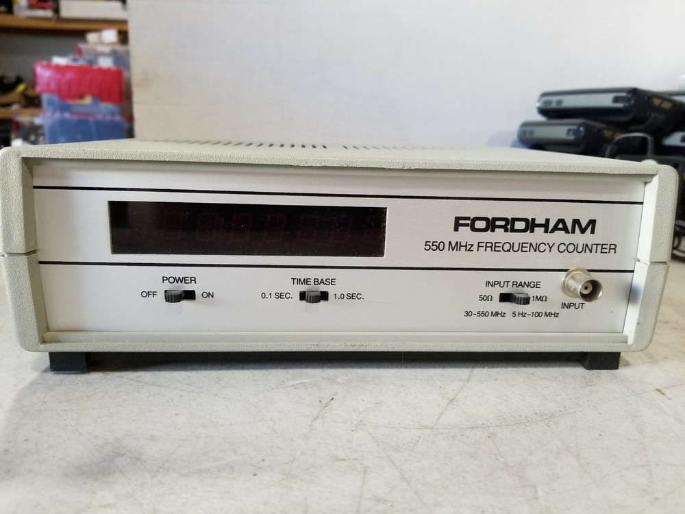 Fordham 550 MHz Frequency Counter