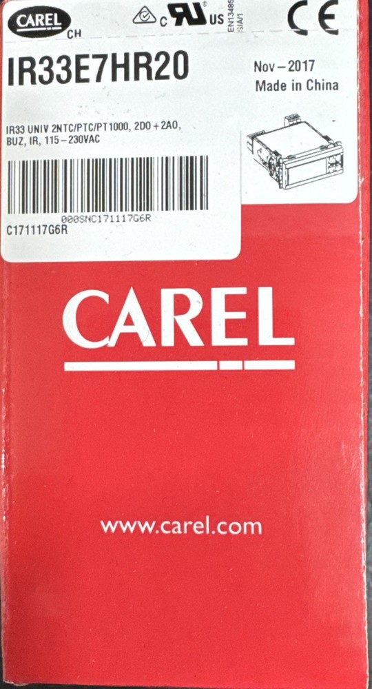 CAREL IR33E7HR20 Temperature controller# 1pcs New In Box
