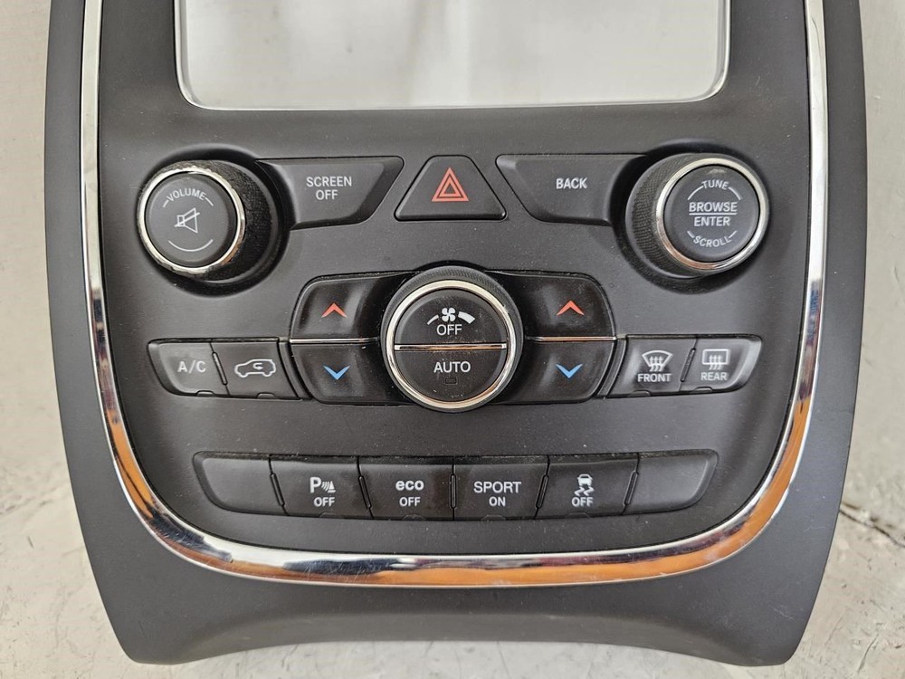 Temperature Control Temperature Front Control Fits 16-17 DURANGO 2396299