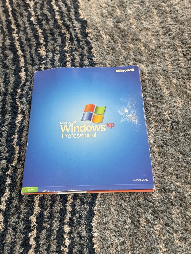 Microsoft Windows XP Professional 2002 Upgrade Cd