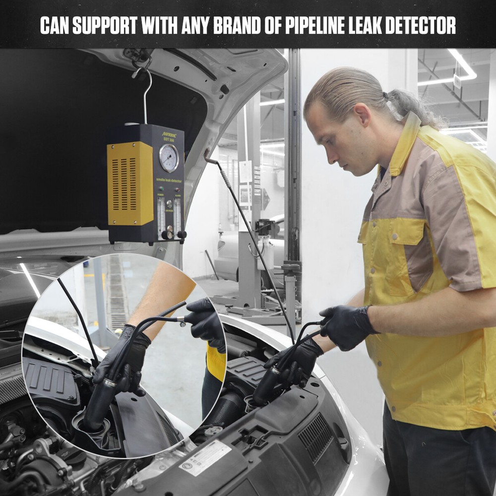 Universal Intake Inflatable Bladder Adapter For Car Smoke Leak Detector Machine