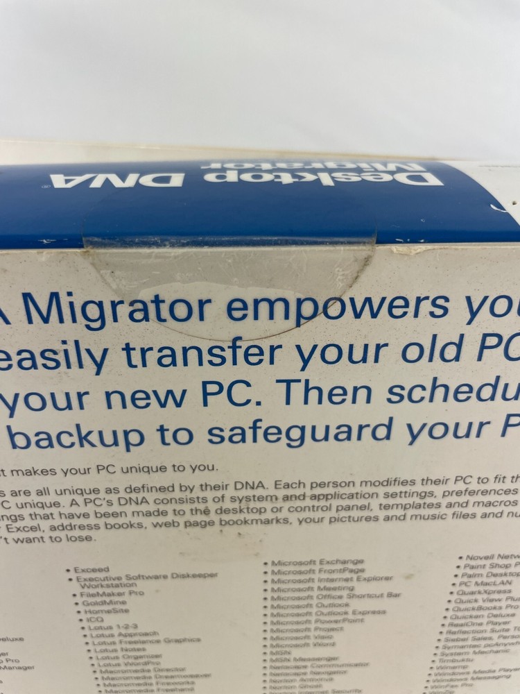 Computer Associates Desktop® DNA Migrator Professional 4.7