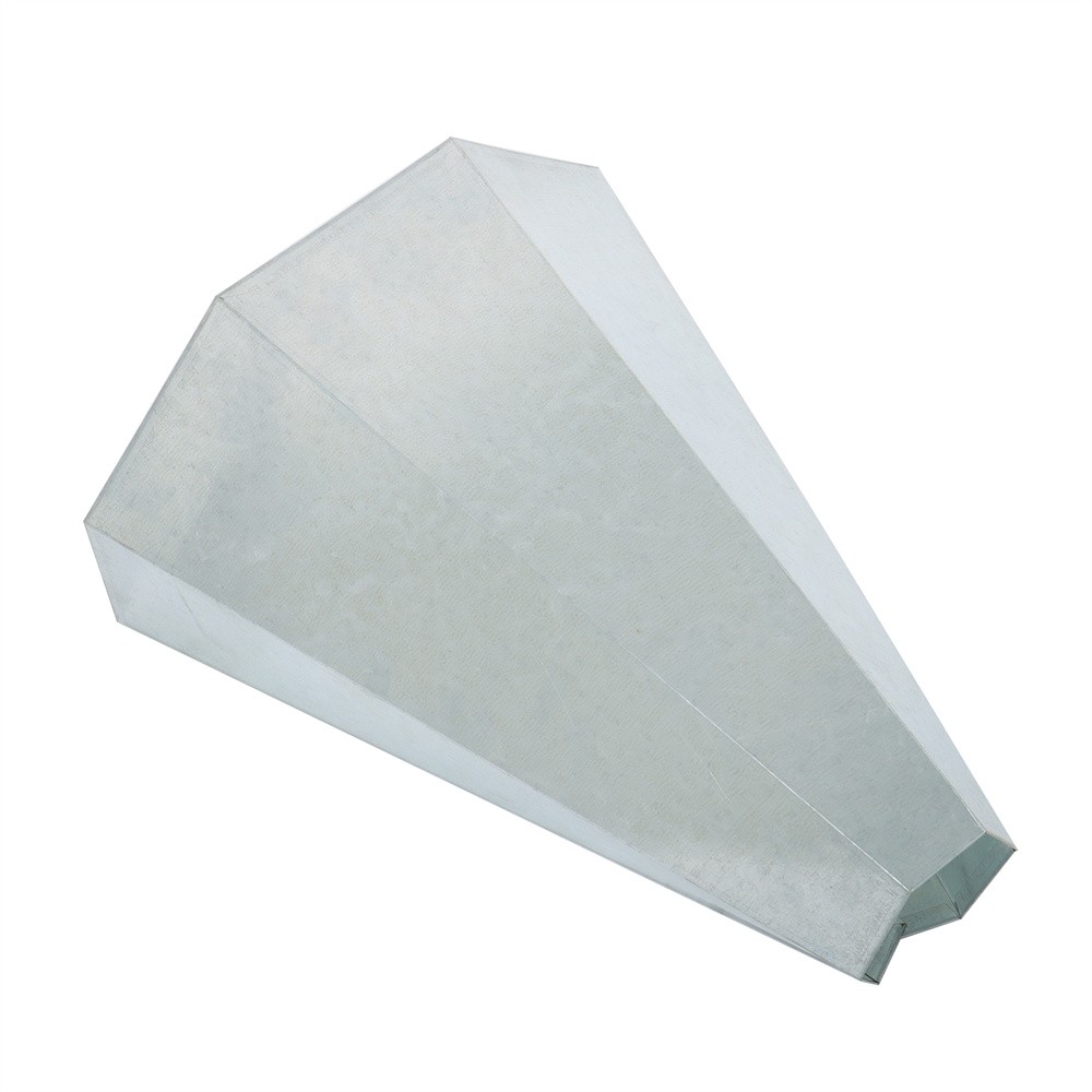 Medium Chicken Cone Galvanized Steel Poultry Restraining Cone For Birds 8 Lbs