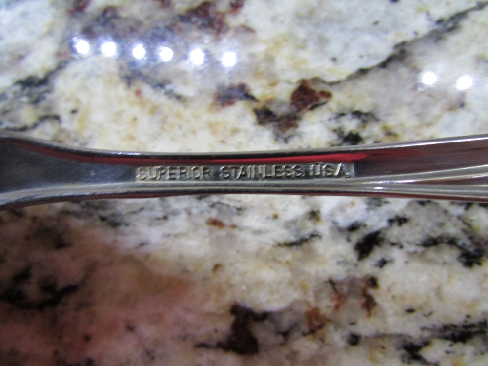 SUPERIOR DYNAMIC STAINLESS SILVERWARE FLATWARE SET 28 PCE MADE IN USA FREE SHIP