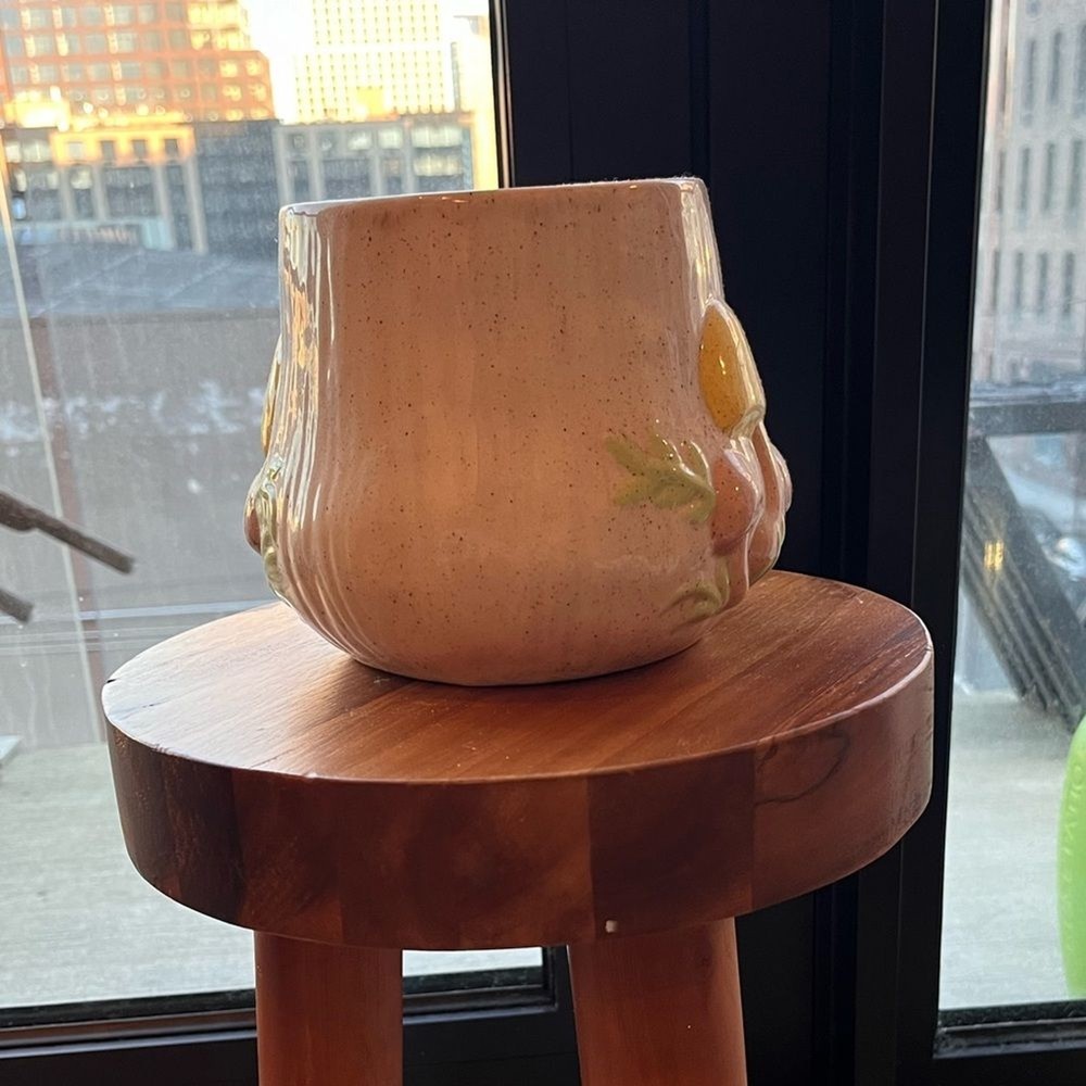Vintage Ceramic Mushroom Planter / Pot