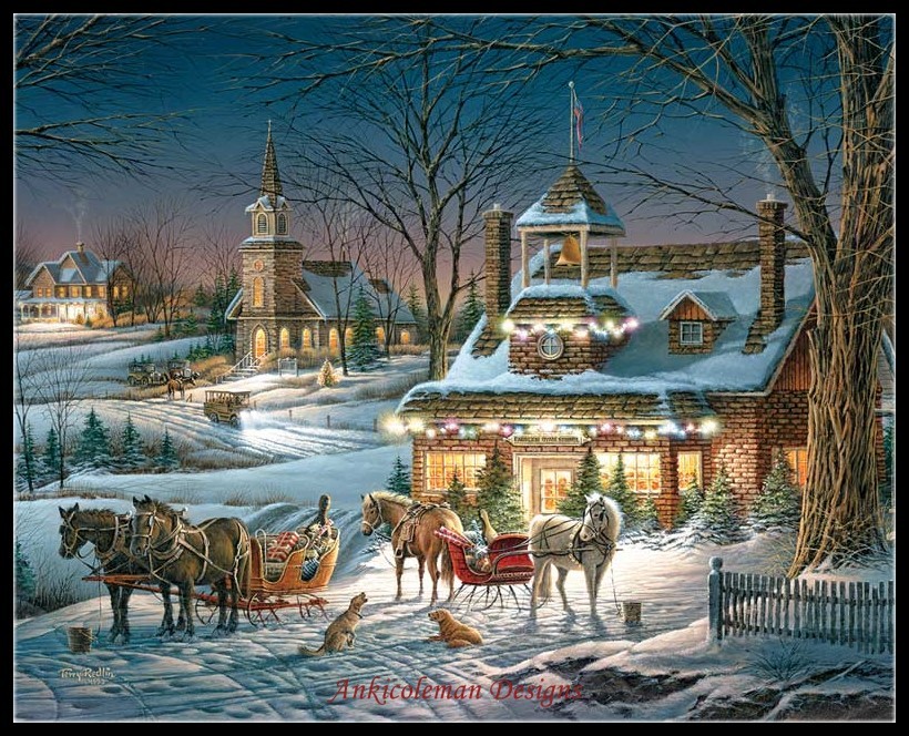 Chart Needlework Craft DIY - Counted Cross Stitch Patterns - Evening Rehearsals