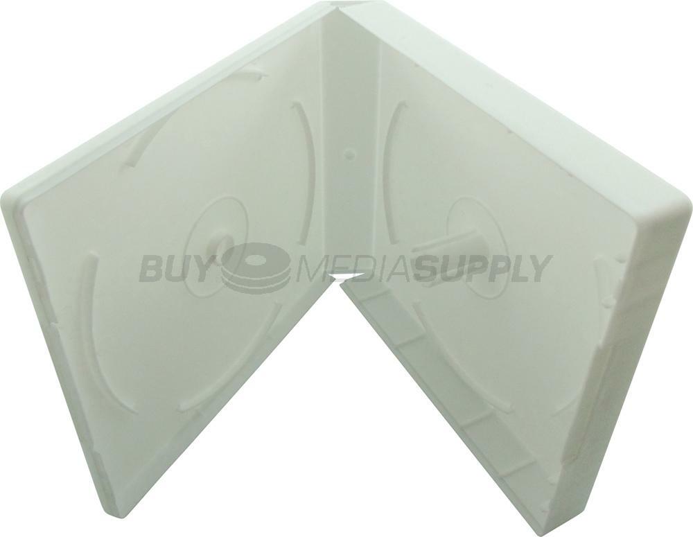 26mm White 16 Discs CD/DVD Poly Box Lot