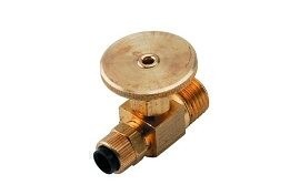 DCI 1/4" Poly x 1/4 MPT Inline Needle Valve