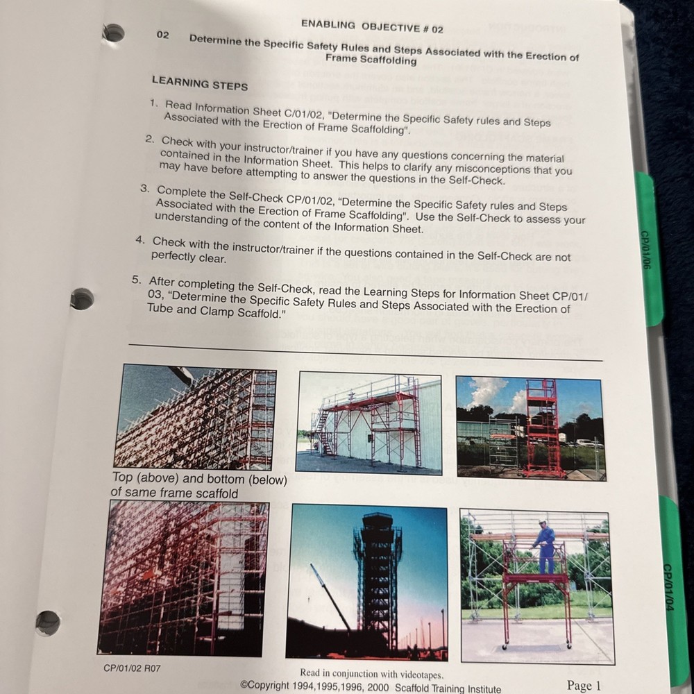 Scaffold Training Institute Houston Training Center ©️ 2000.