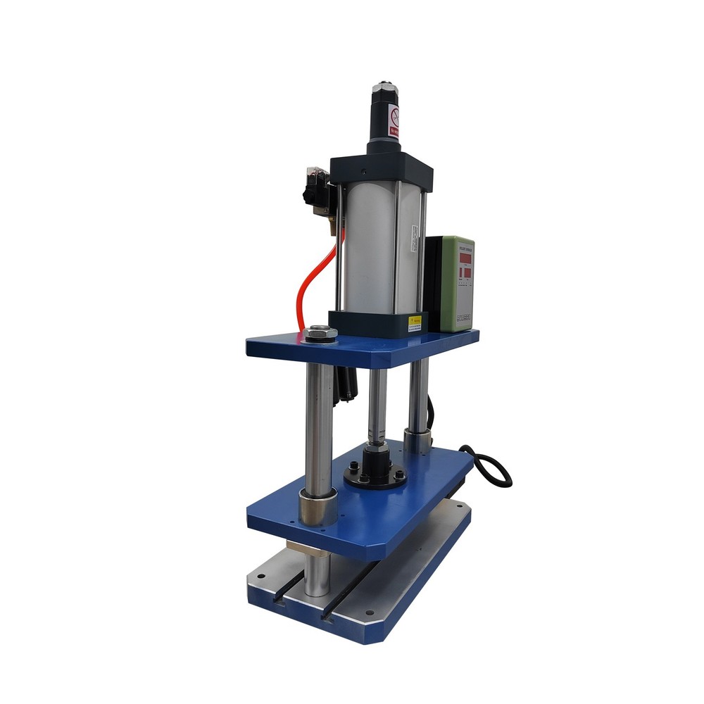 110V 1763lbs Pneumatic Punch Press Machine with Controller 5.9-1.96in Two Column