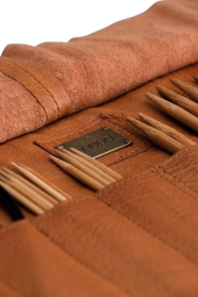 MUUD BEA KNITTING needle case, crochet hook case